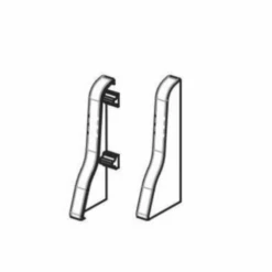 Terminale DX/SX Per Battiscopa 8602 PVC Line - Profilpas