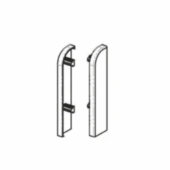 Terminale DX/SX Per Battiscopa 8603 PVC Line - Profilpas