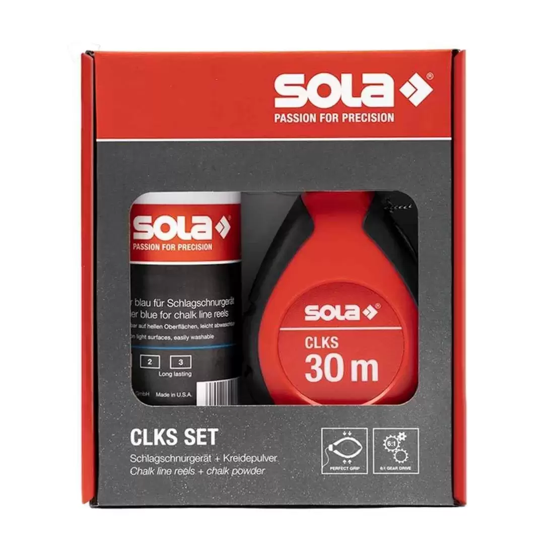 Tracciatore A Filo Con Polvere Rossa Sola CLKS SET 1 Tracciatore A Filo Con Polvere Rossa Sola CLKS SET