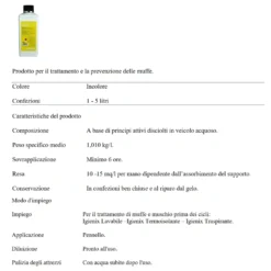 Igienix Linvea - Trattamento Antimuffa Professionale -Vendite Ediliamo trattamento delle muffe igienix linvea 1