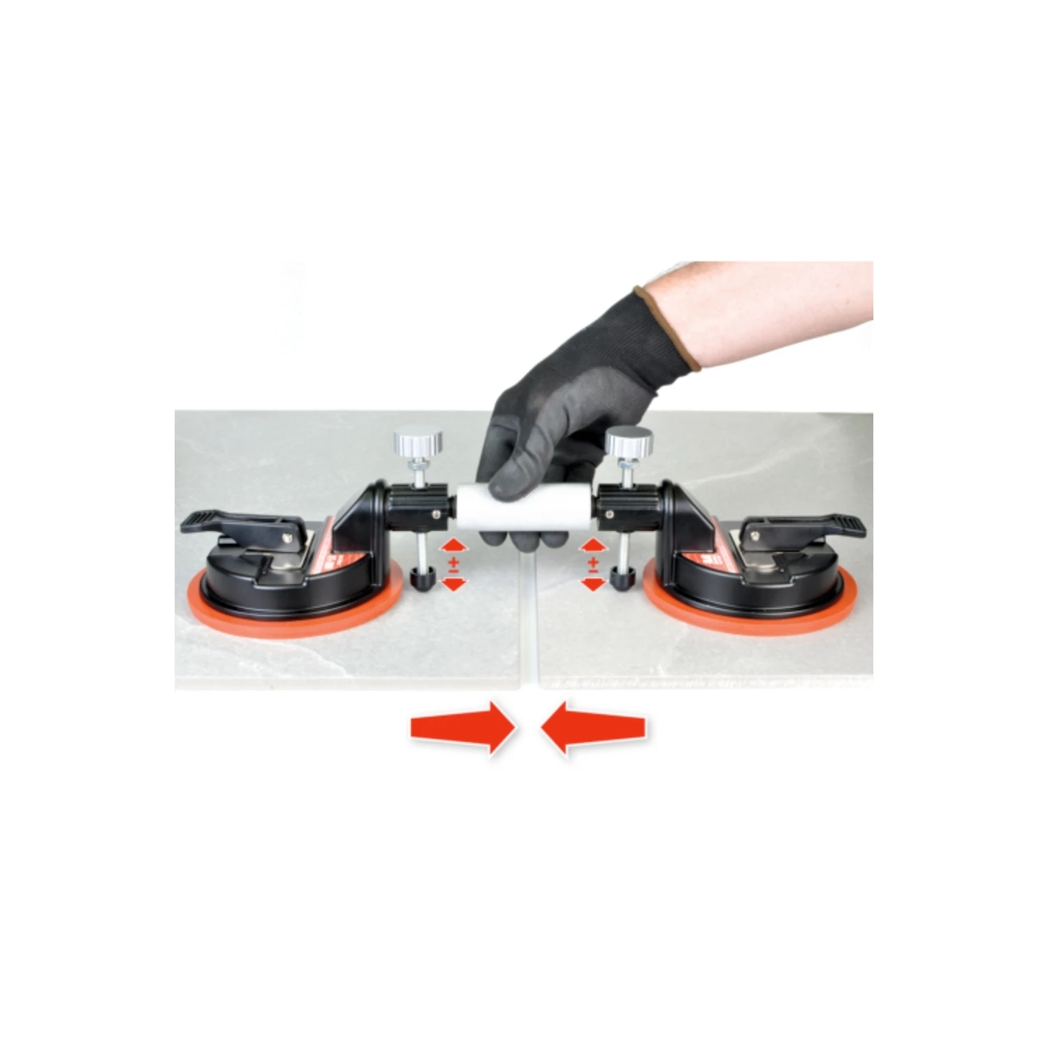 Doppia Ventosa VT-300 Per Avvicinare E Allineare Lastre Di Grande Formato 3 Doppia Ventosa VT-300 Per Avvicinare E Allineare Lastre Di Grande Formato - immagine 3