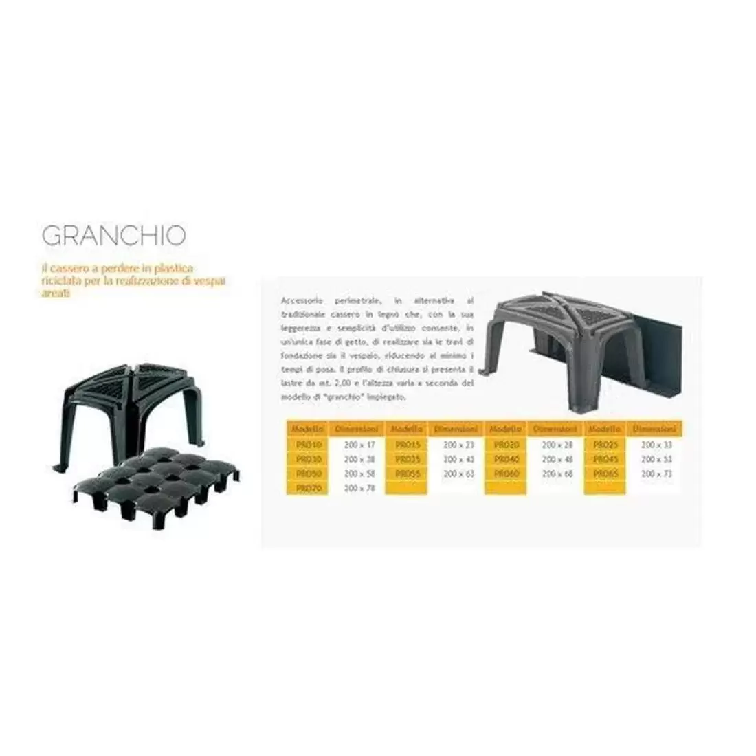 Vespaio Areato 60x80 H10 Granchio Project For Building 4 Vespaio Areato 60x80 H10 Granchio Project For Building - immagine 4