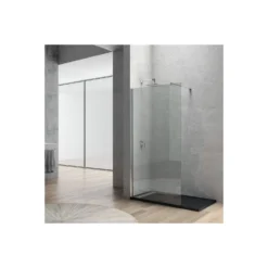 Box Doccia Walk-In Cromo Lucido Cristallo 8mm Monet 15 Box Doccia Walk-In Cromo Lucido Cristallo 8mm Monet -Vendite Ediliamo walk in cristallo temprato 8mm monet aquana 5