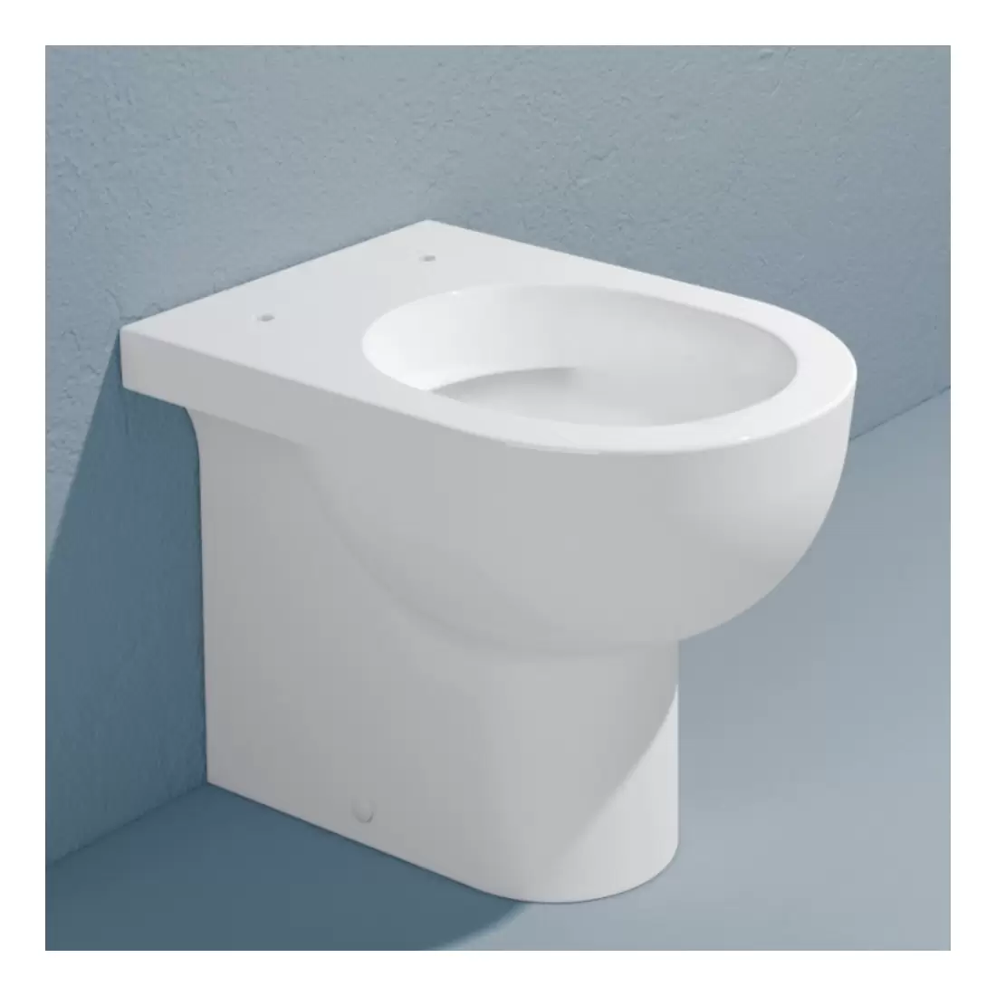 Wc A Pavimento 51x36 Cm Flaminia Bianco QK117RG 2 Wc A Pavimento 51x36 Cm Flaminia Bianco QK117RG - immagine 2