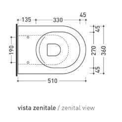 Wc A Pavimento 51x36 Cm Flaminia Bianco QK117RG 9 Wc A Pavimento 51x36 Cm Flaminia Bianco QK117RG -Vendite Ediliamo wc a pavimento 51x36 cm flaminia bianco qk117rg 2