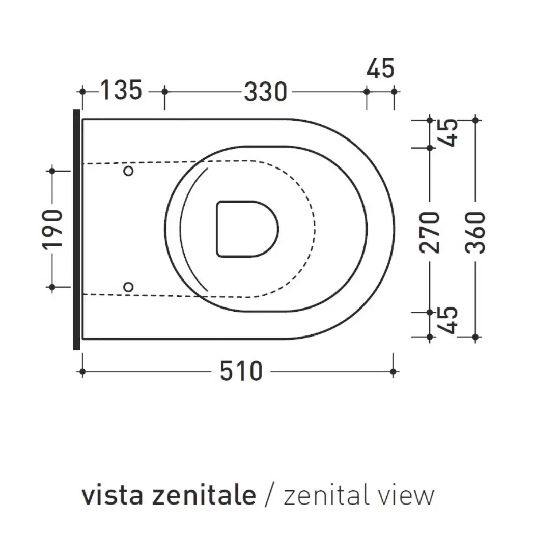Wc A Pavimento 51x36 Cm Flaminia Bianco QK117RG 3 Wc A Pavimento 51x36 Cm Flaminia Bianco QK117RG - immagine 3