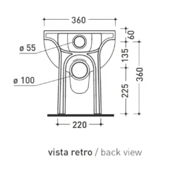 Wc A Pavimento 51x36 Cm Flaminia Bianco QK117RG 11 Wc A Pavimento 51x36 Cm Flaminia Bianco QK117RG -Vendite Ediliamo wc a pavimento 51x36 cm flaminia bianco qk117rg 4