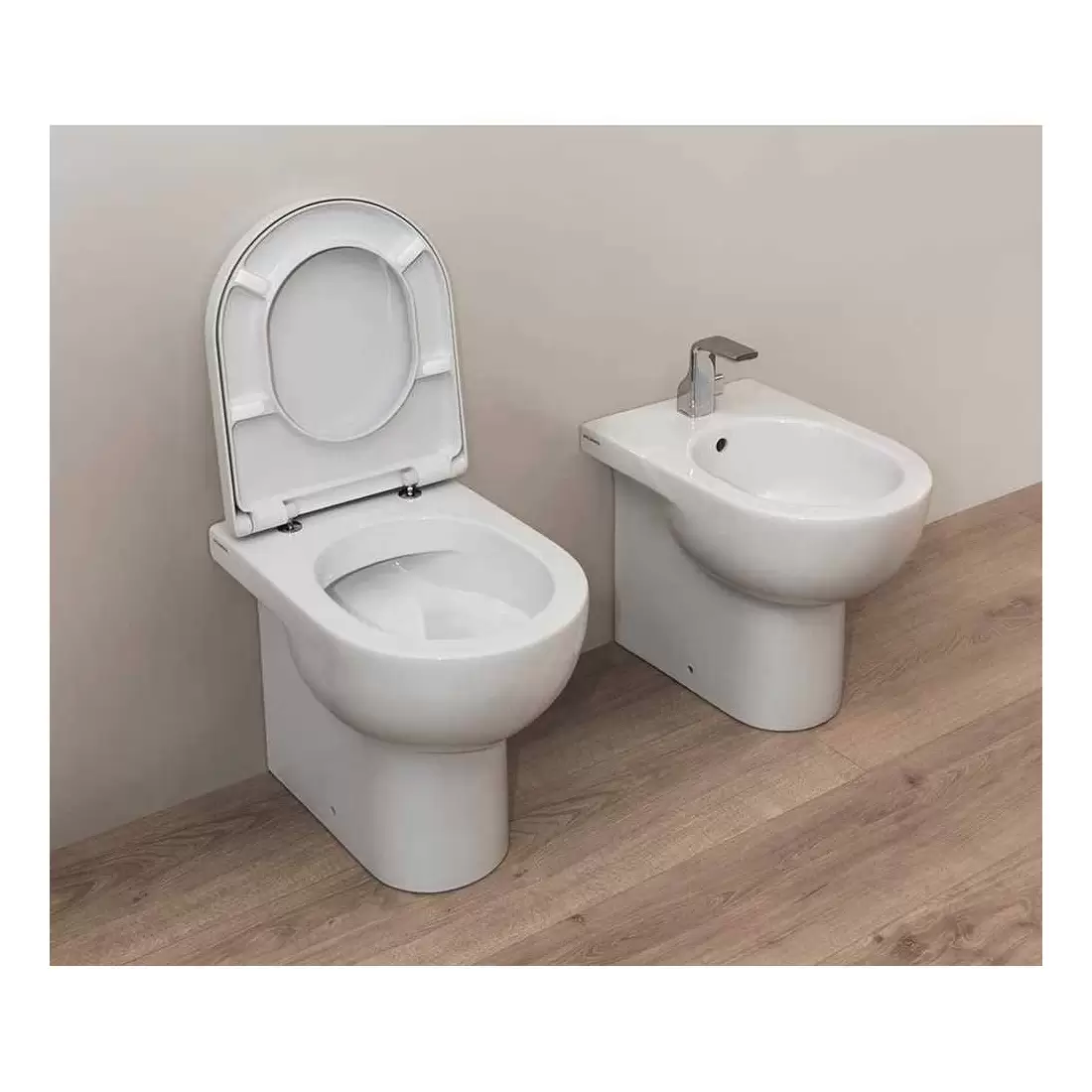 Wc A Pavimento 51x36 Cm Flaminia Bianco QK117RG 1 Wc A Pavimento 51x36 Cm Flaminia Bianco QK117RG