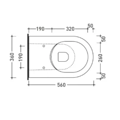 Wc A Pavimento Flaminia 56x36 Cm Link Plus Goclean -Vendite Ediliamo wc a pavimento flaminia 56x36 cm link plus goclean 2