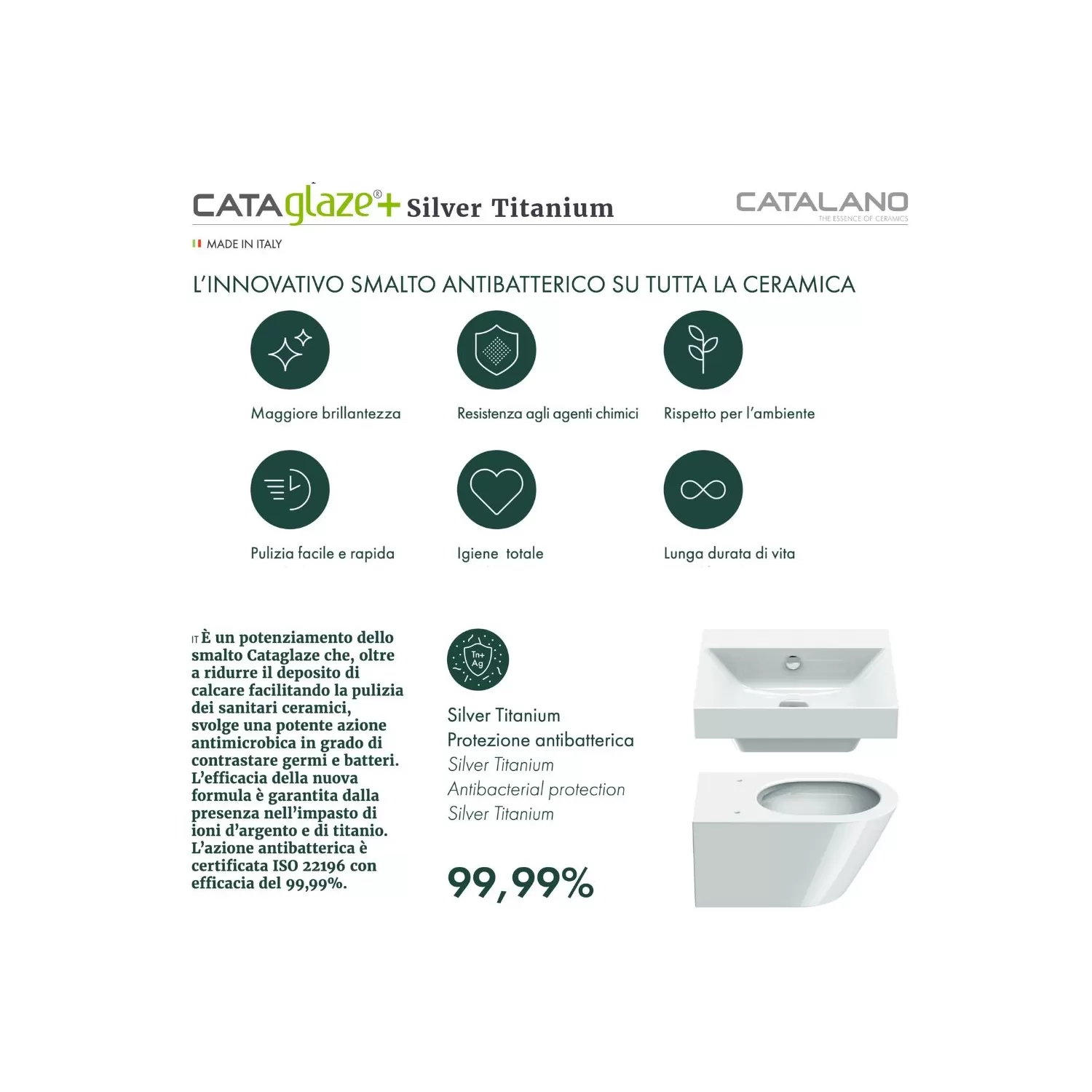 Wc Sospeso 55x37 Cm Newflush Green Catalano 6 Wc Sospeso 55x37 Cm Newflush Green Catalano - immagine 6