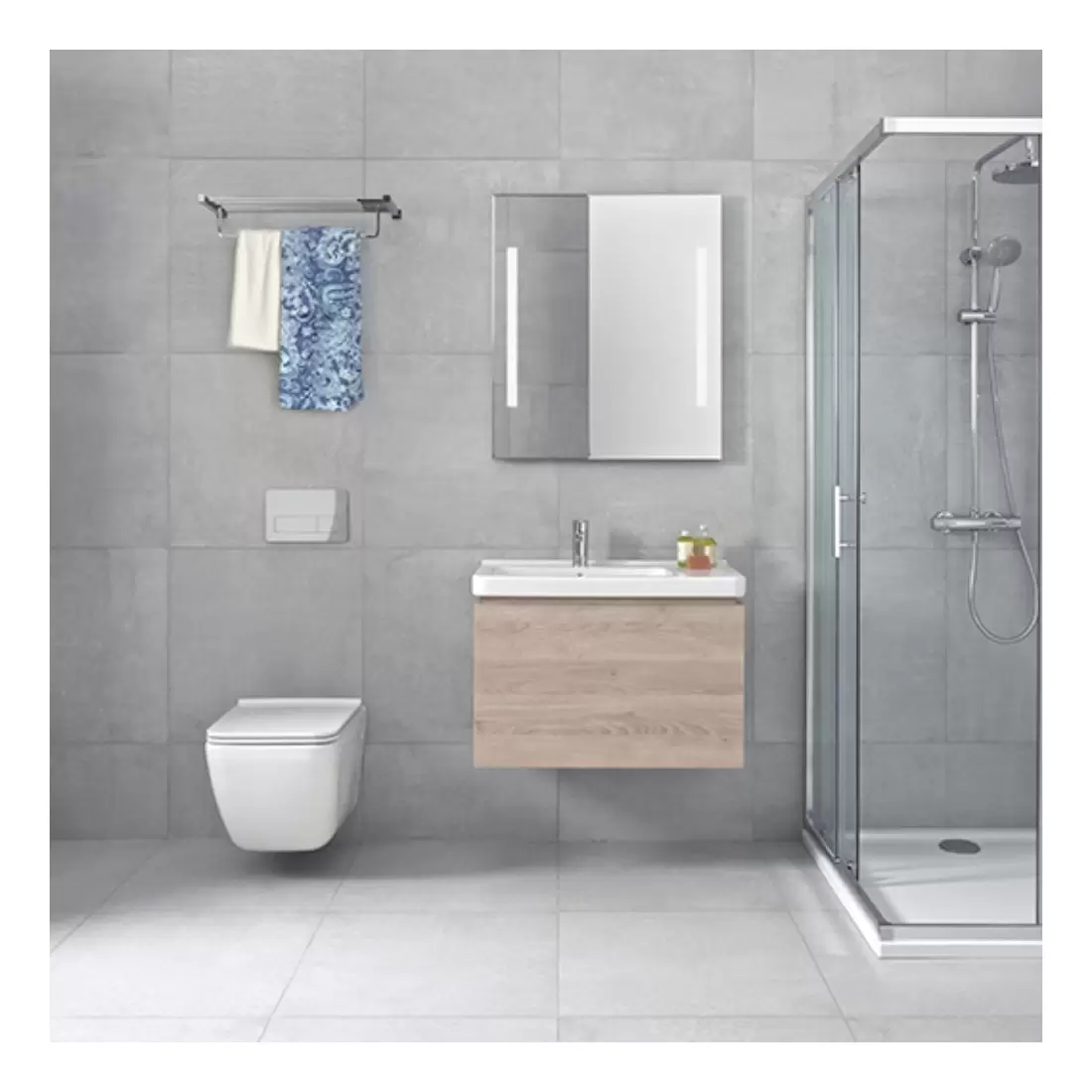 Wc Sospeso 54x36 Cm Cubito Jika 4 Wc Sospeso 54x36 Cm Cubito Jika - immagine 4