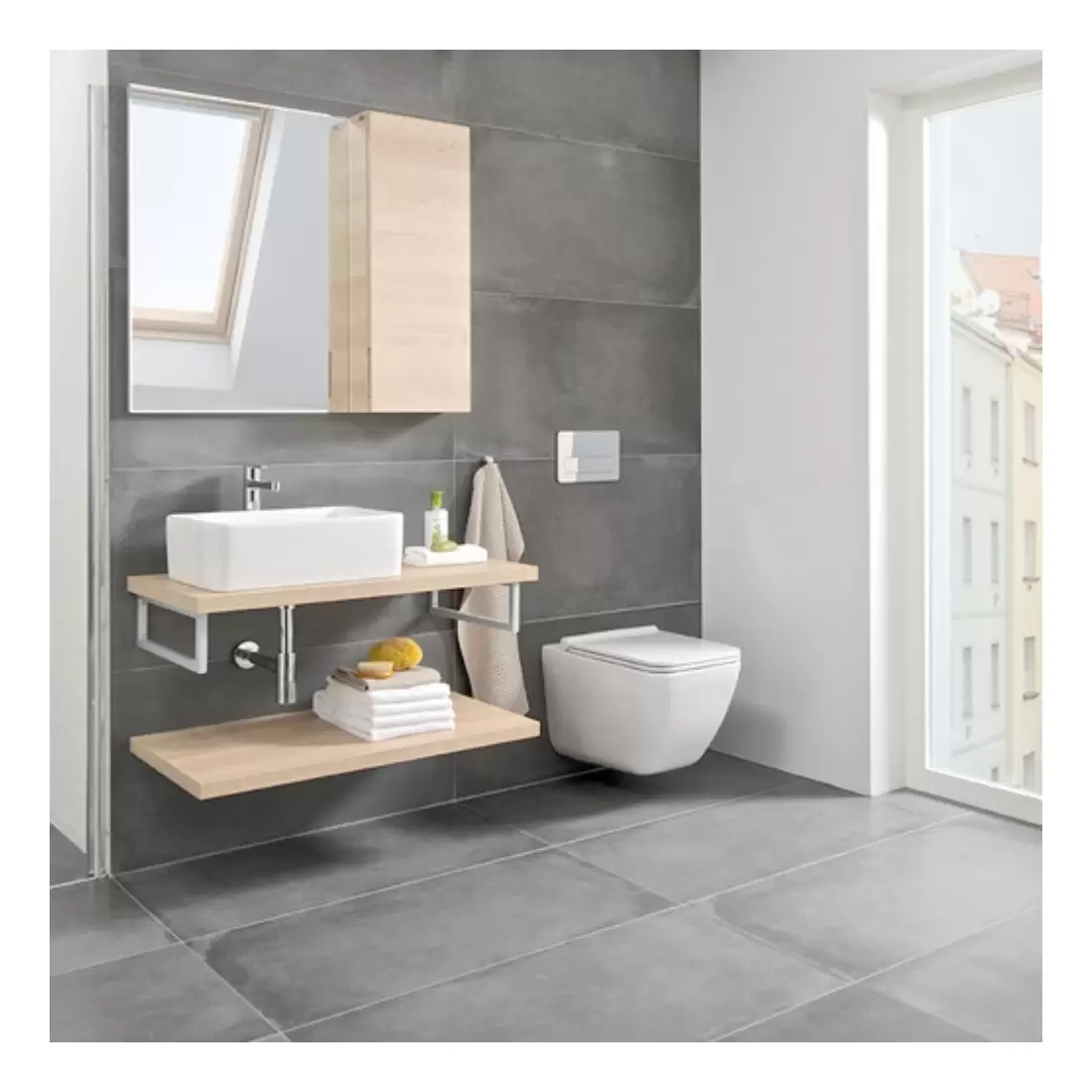 Wc Sospeso 54x36 Cm Cubito Jika 6 Wc Sospeso 54x36 Cm Cubito Jika - immagine 6